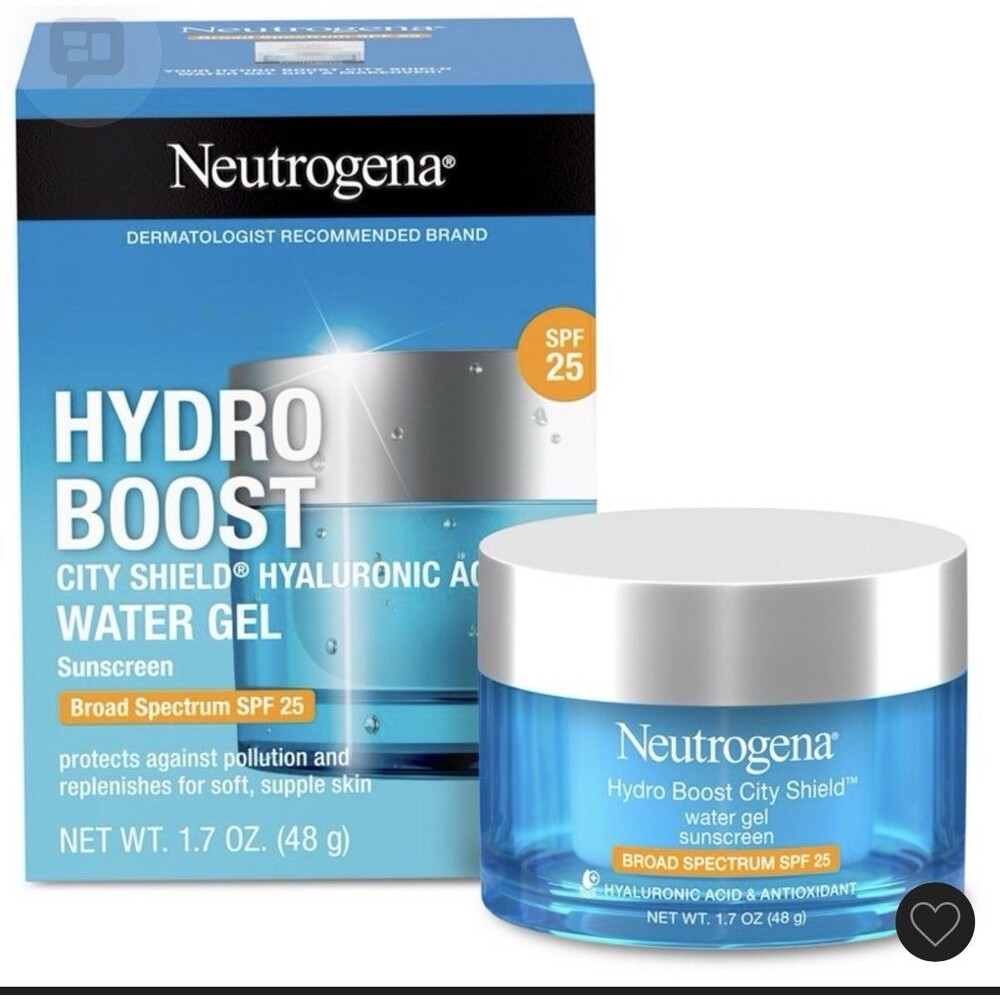 Neutrogena Hydro Boost City Shield Water Gel Sunscreen - SPF 25 Exp 09/2027